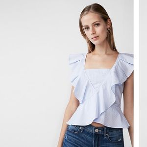 NWT Size 2 Express Ruffled Tank
